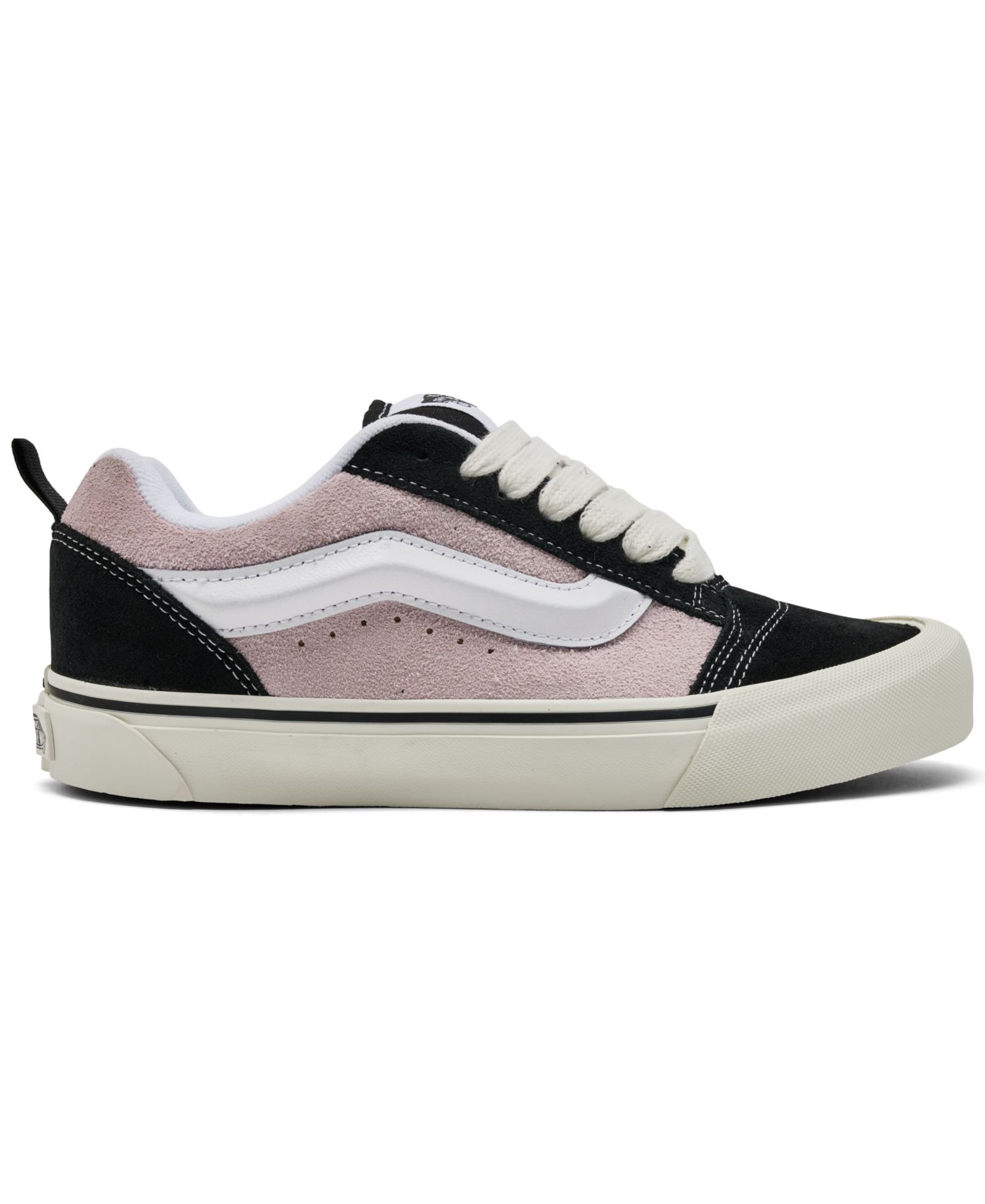 Big Kids' Suede Knu Skool Puffy-Collar Sneakers from Finish Line