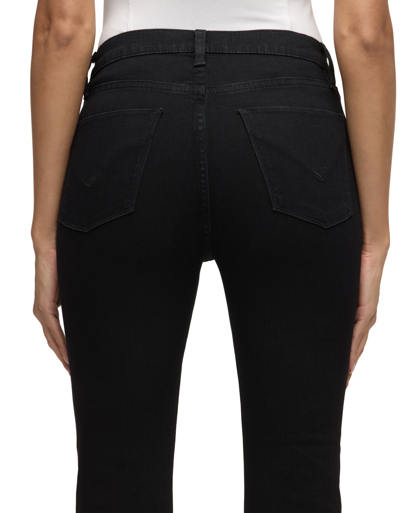 Женские джинсы Hudson Jeans Barbara High-Waist Bootcut, цвет: Чёрный — фото 6
