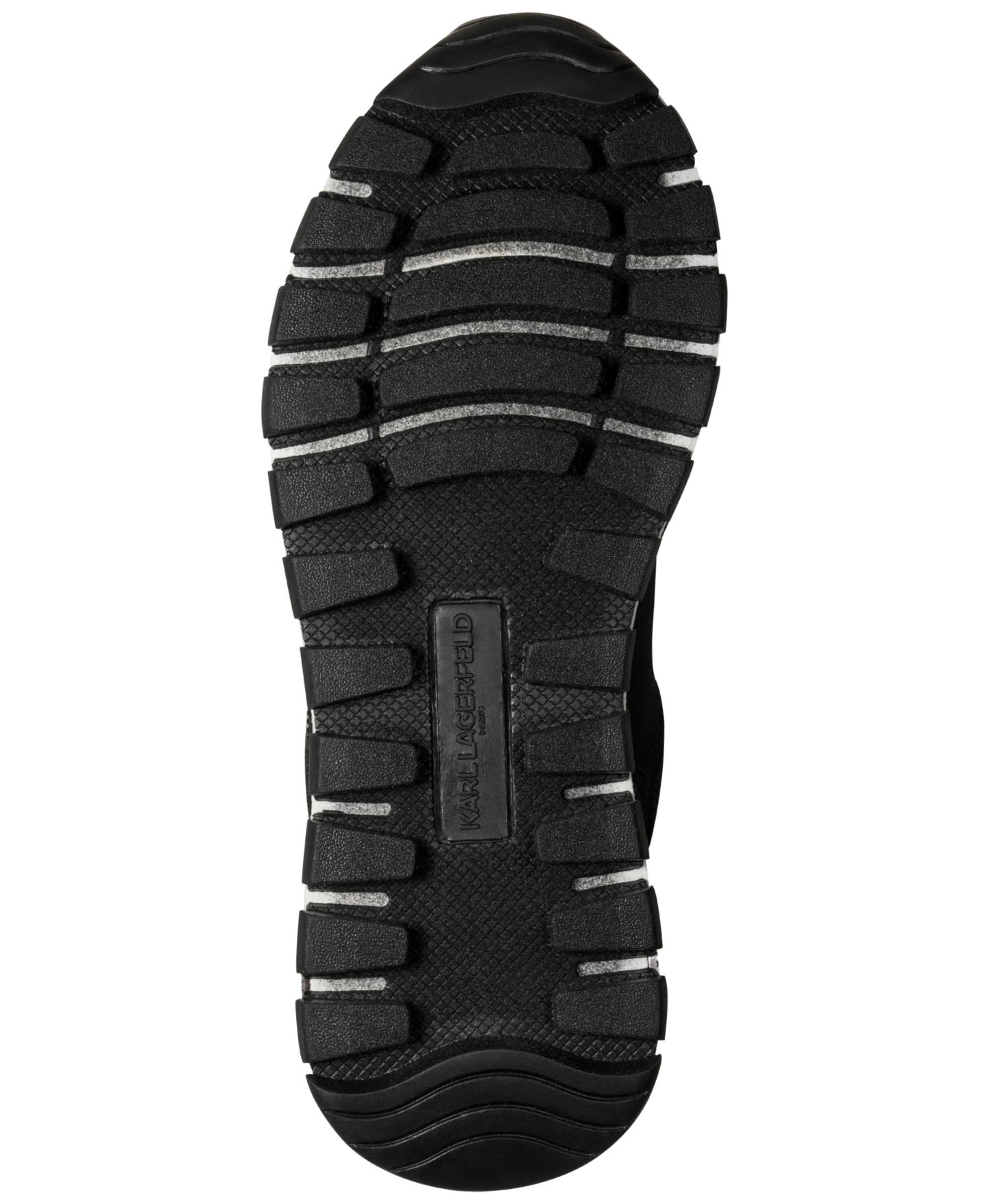 Женские кроссовки KARL LAGERFELD PARIS Mayu Lace-Up, цвет: Чёрный — фото 5