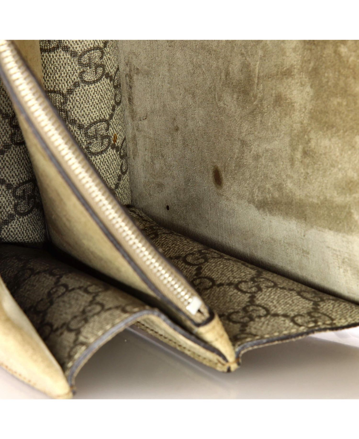 Small Dionysus Bag GG Coated Canvas