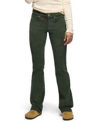 Women's Sweet Mid-Rise Boot-Cut Corduroy Pants