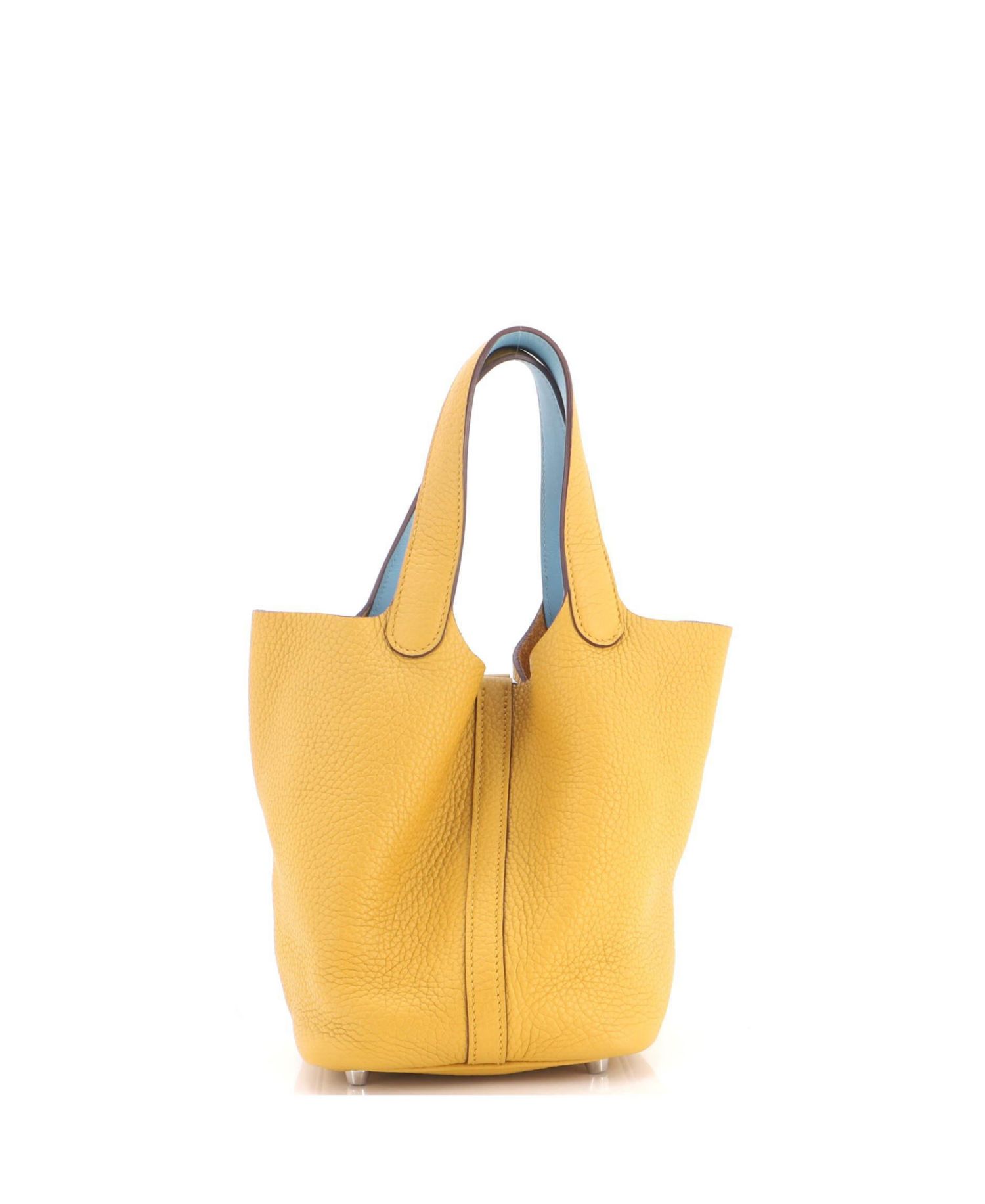 Pre-Owned Hermes PM Eclat Picotin Lock Bag Clemence