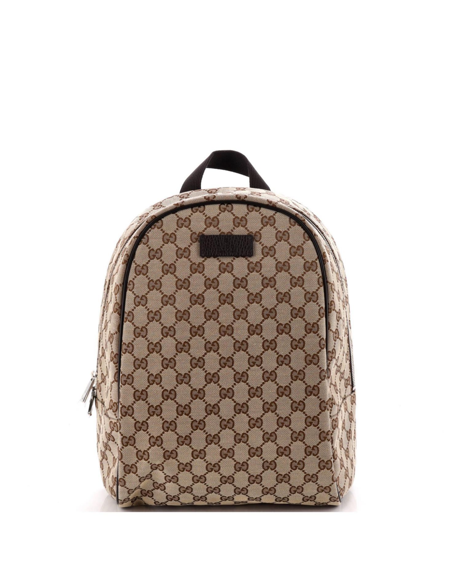 Zip Around Travel Backpack GG Canvas