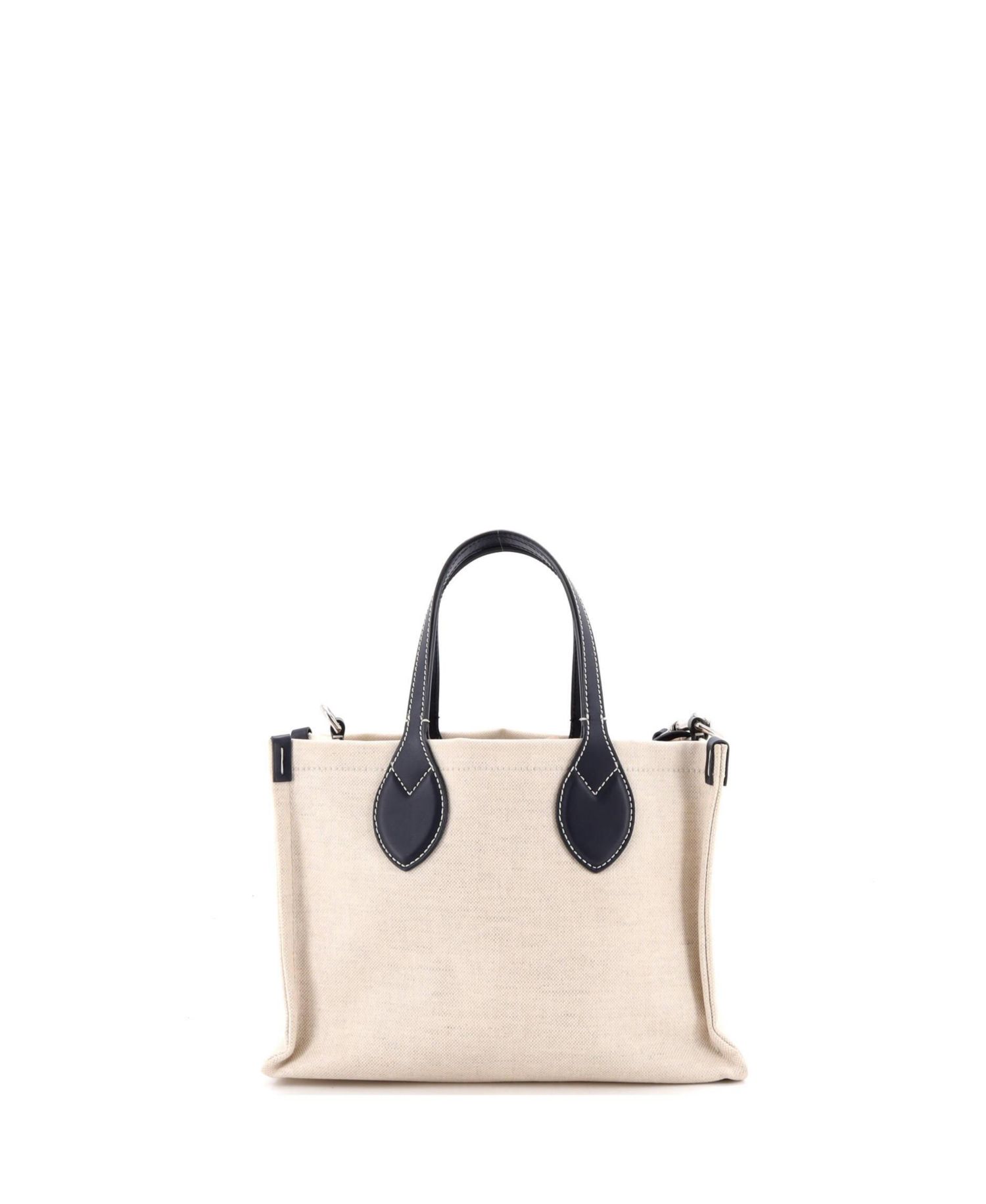 Small Logo Shopper Tote Printed Canvas