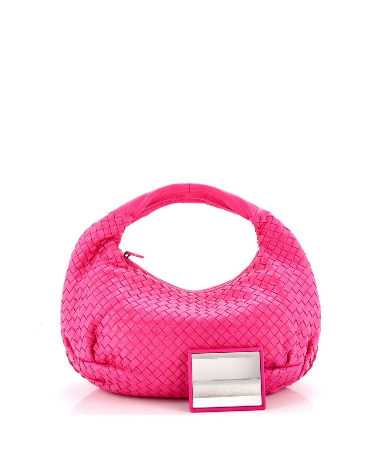 Pre-Owned Bottega Veneta Medium Belly Hobo Intrecciato Nappa