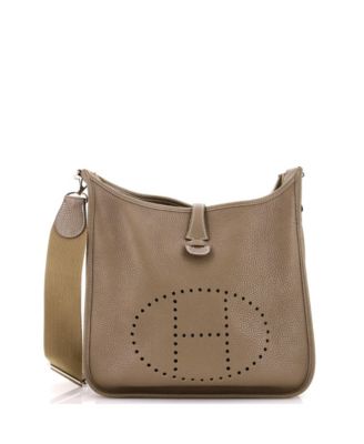 Pre-Owned Hermes PM Evelyne Bag Gen III Clemence