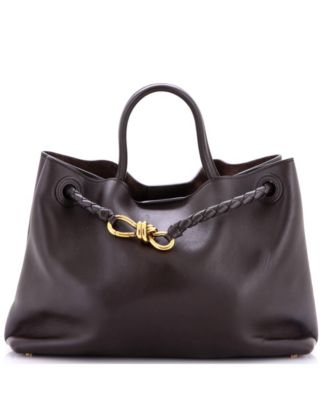 Medium Andiamo Top Handle Bag Leather