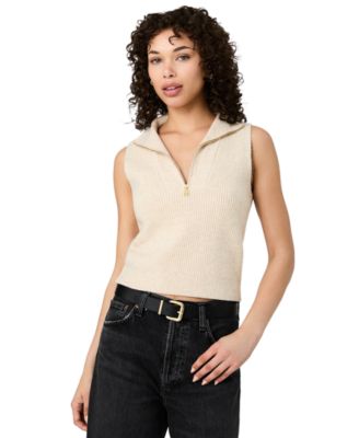 Women's Marley Collared V-Neck Rib Knit Top