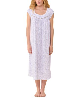 Women's Cotton Jersey Knit Long Nightgown