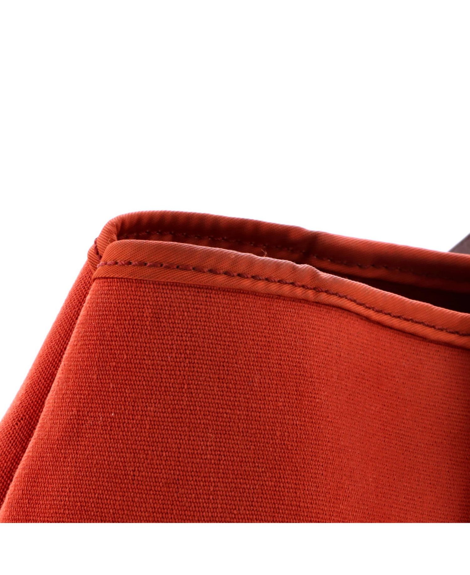 Pre-Owned Hermes 39 Cabag Elan Toile and Leather
