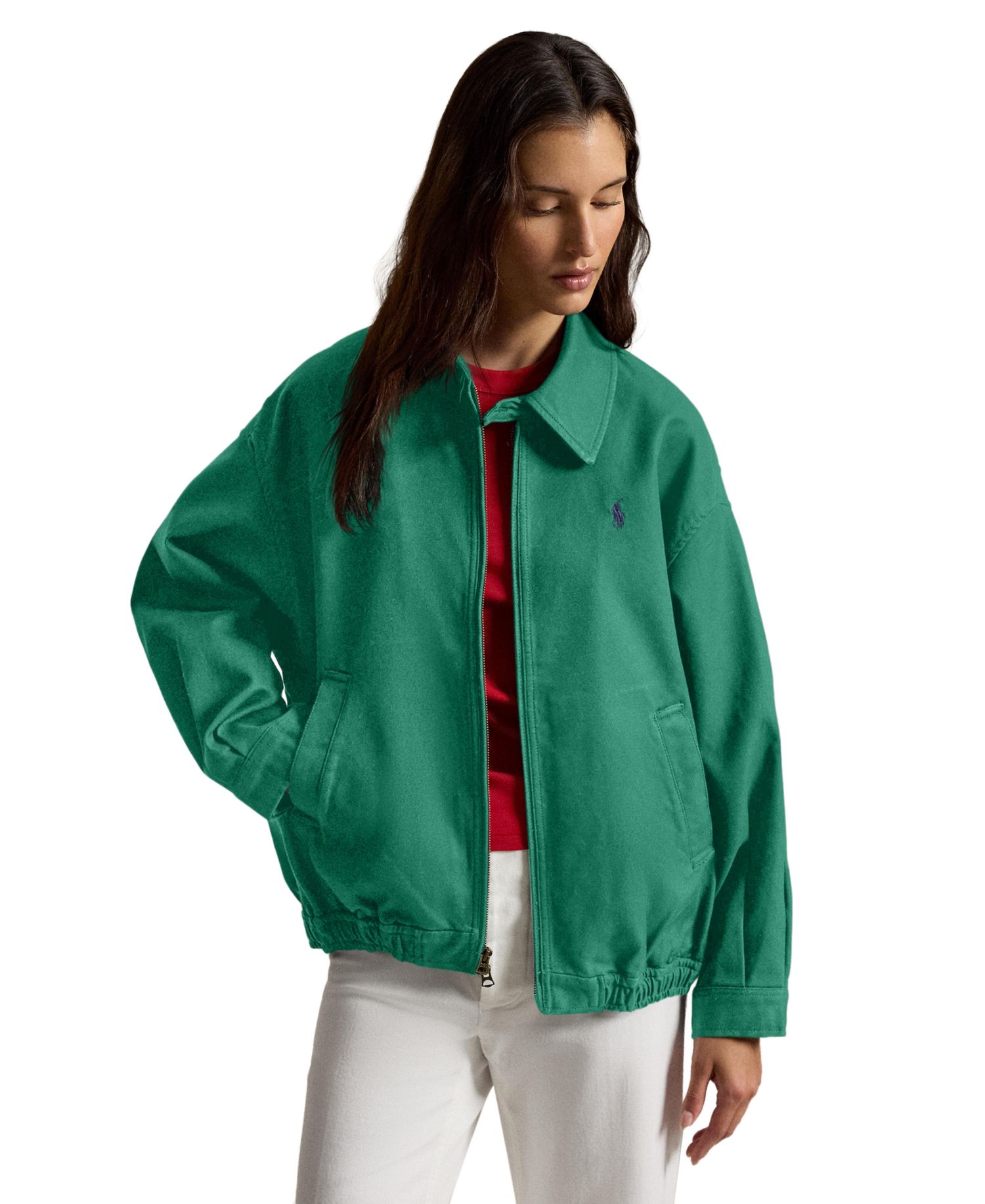 Women's Long-Sleeve Bomber Jacket