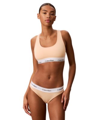 Women's Icon Cotton Unlined Racerback Bralette QF8493