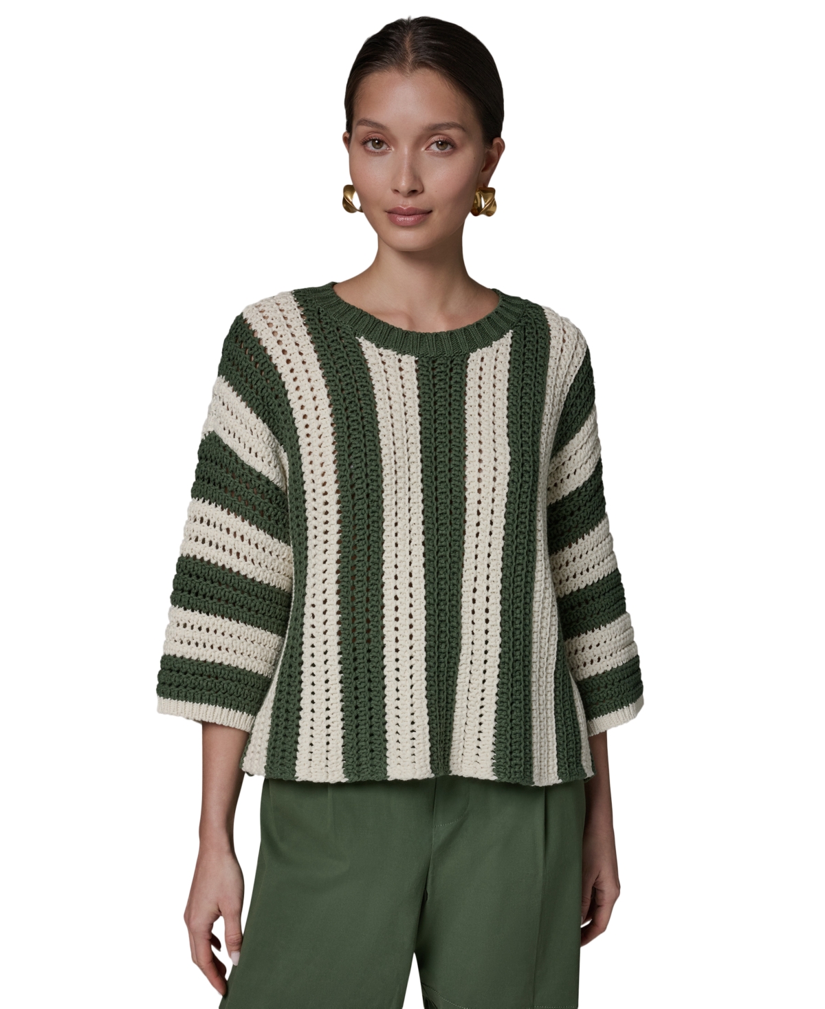 Donna Karan Weekend Women's Oversized Crewneck Sweater