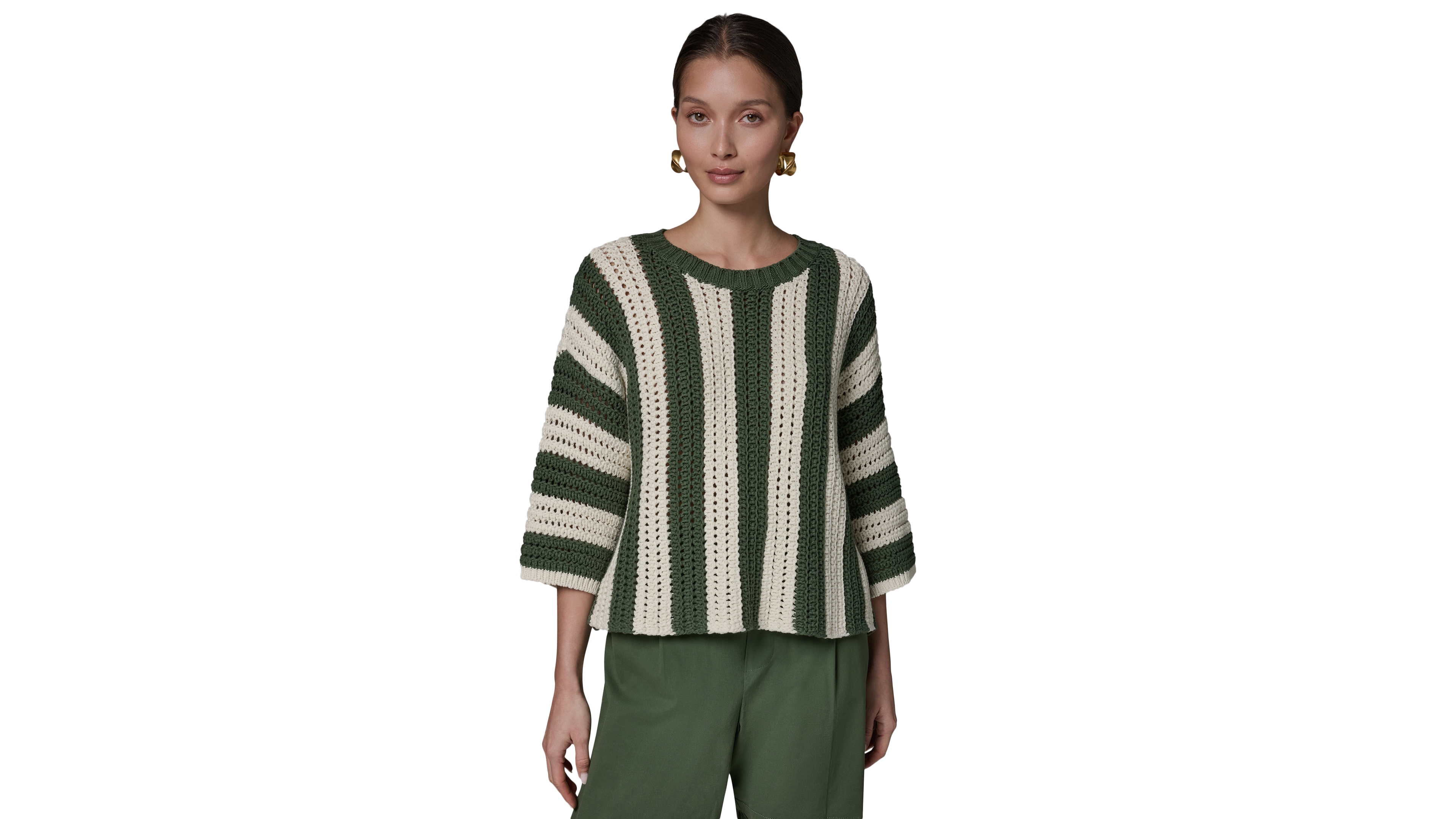 Donna Karan Weekend Women's Oversized Crewneck Sweater