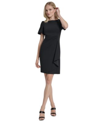 black dress womens macys DKNY Women's Dresses Size:Custom Kim Kardashian's Skims maxi vt::Dresses::Pattern::Floral Cocktail dresses this midi dress goes