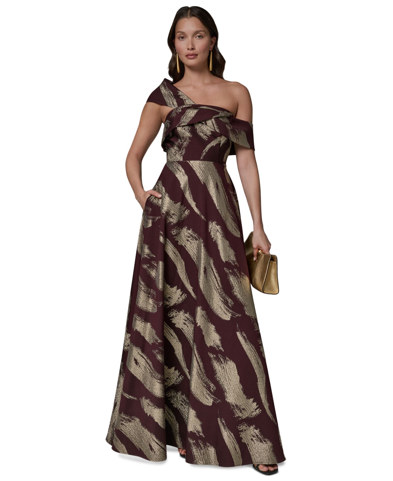 Women's One-Shoulder Evening Gown