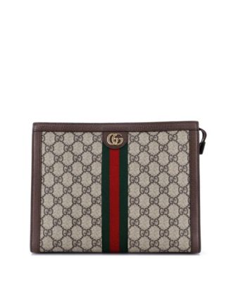 Medium Ophidia Pouch GG Coated Canvas