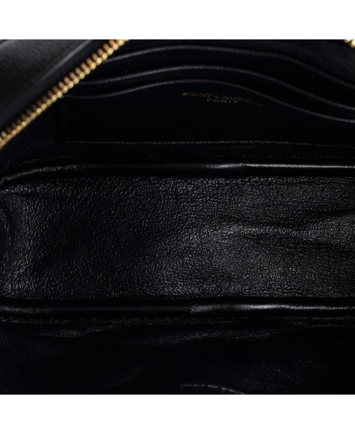 Pre-Owned Saint Laurent Mini Lou Camera Bag Matelasse Chevron Leather