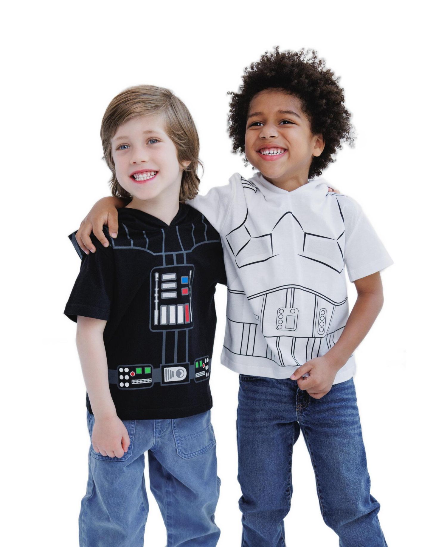 Little Boys Cosplay Hooded T-Shirt