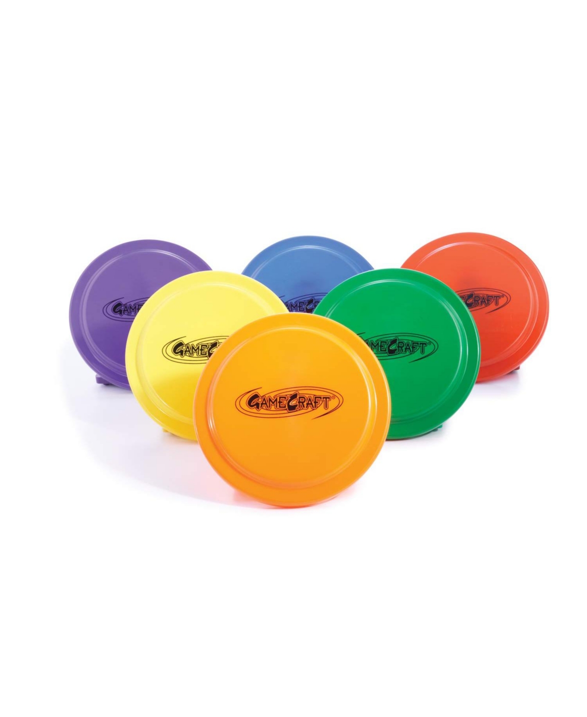 Amber Sports Gamecraft 9" Plastic Flying Discs (Set of 6)