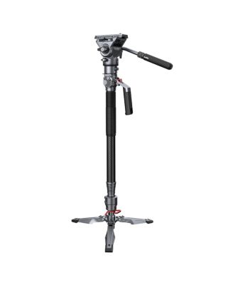 5565 Carbon Fiber Video Monopod with Fluid Head 68.9"
