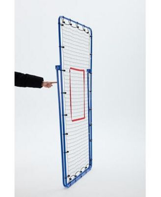 7 feet by 4 feet volleyball backboard net - A multi-sport rebound training equipment with a travel bag, featuring 5 adjustable angles