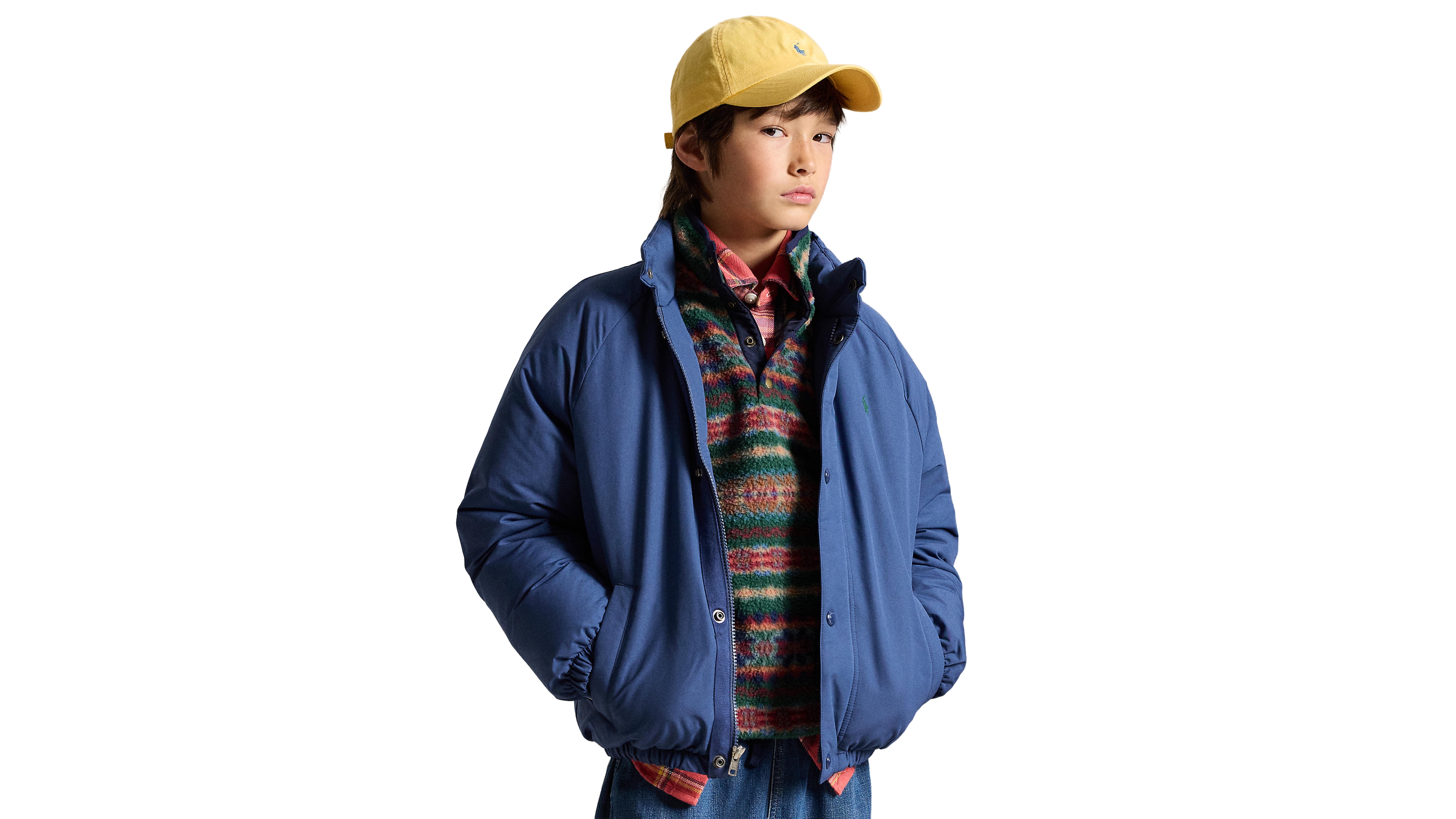 Polo Ralph Lauren Boys' 8-20 Down Mock Neck Jacket