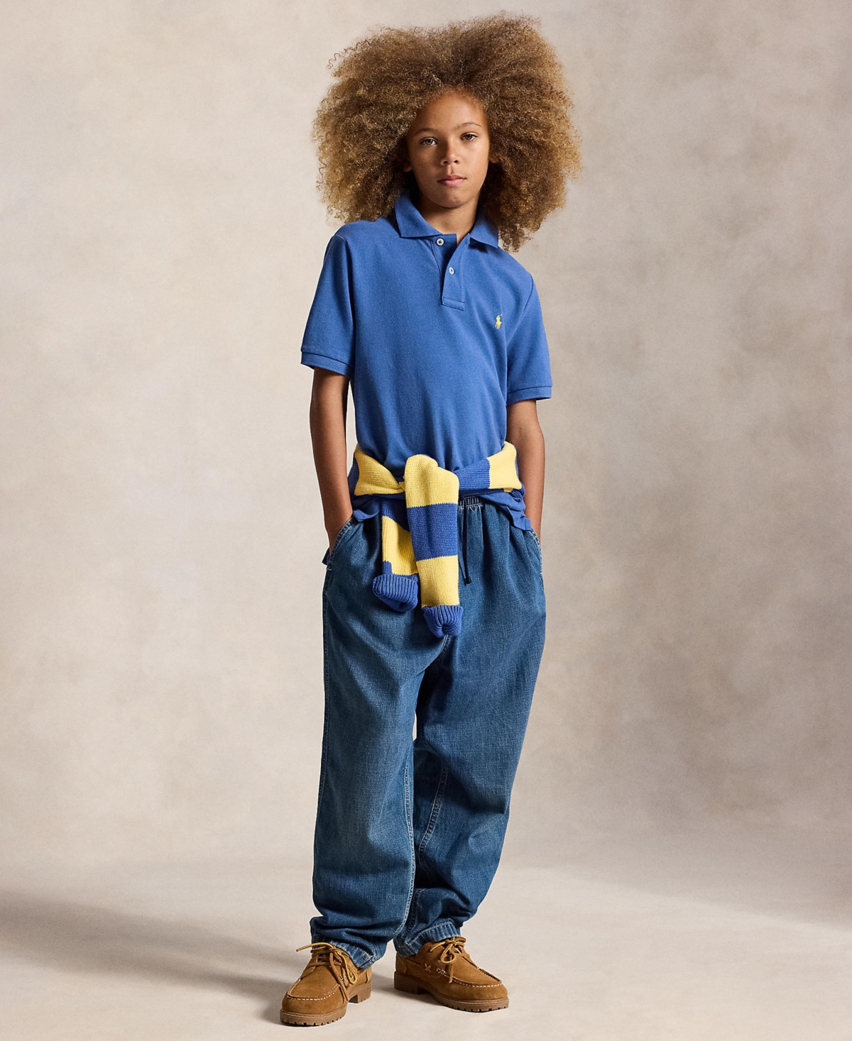 Polo Ralph Lauren Boys 8-20 Ribbed Shirt