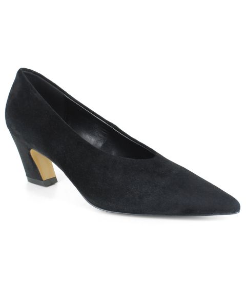 Женские замшевые туфли Kenneth Cole New York Ophelia с острым носом, цвет: Чёрный замшевый