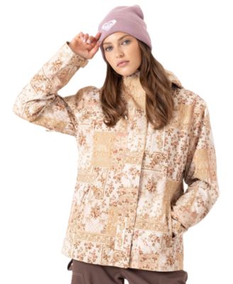 Women's Jetty 3-in-1 Fleece-Lined Floral-Print Jacket