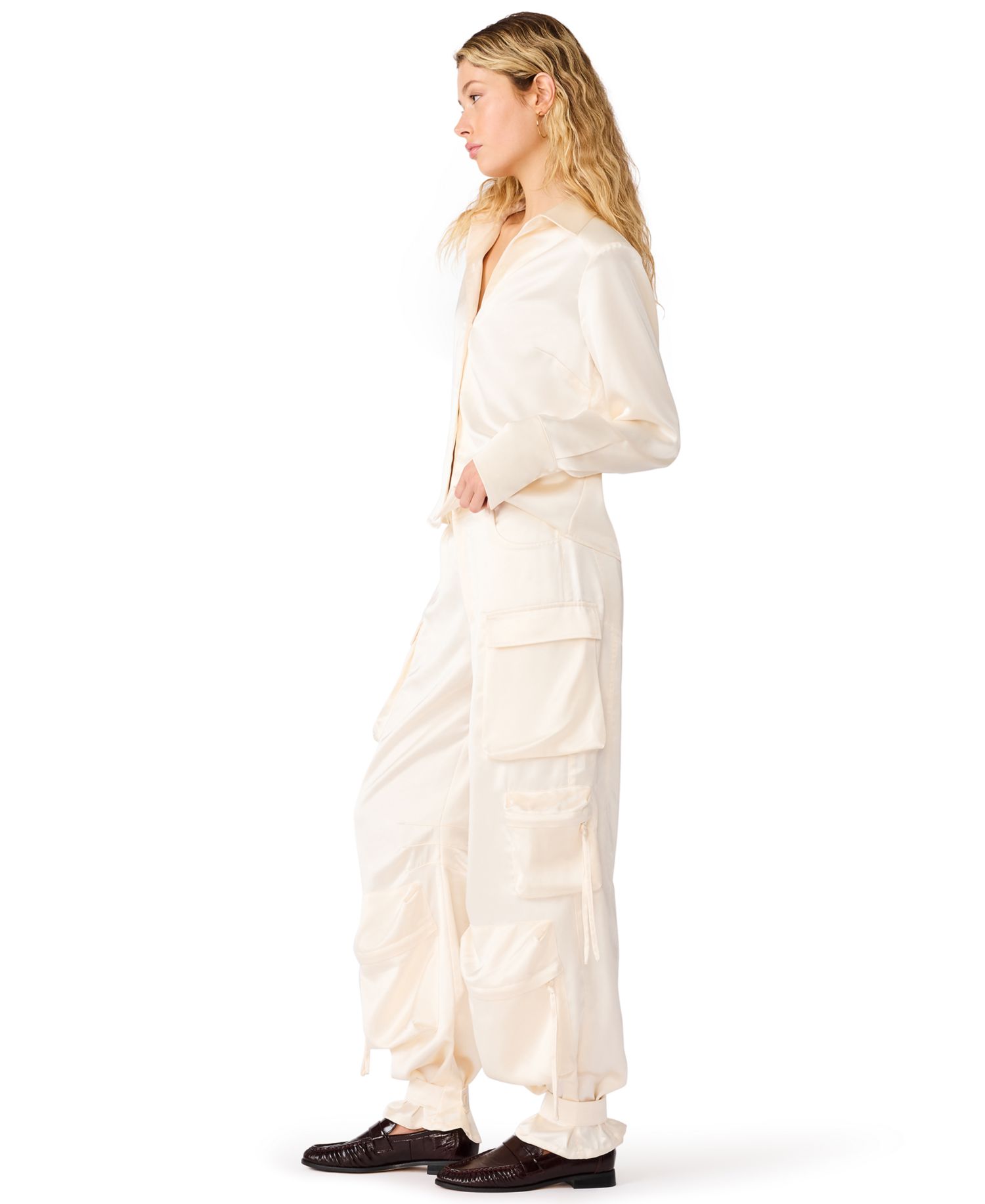 Women's Mare Long-Sleeve Collared Blouse