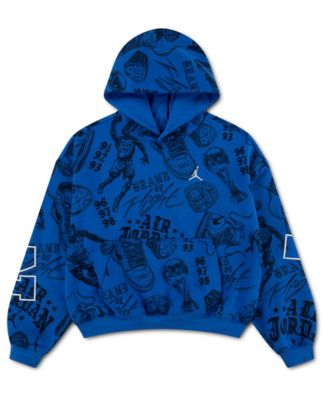Boys' 4-20 Brooklyn Graphic-Print Kangaroo Pocket Fleece Pullover Hoodie