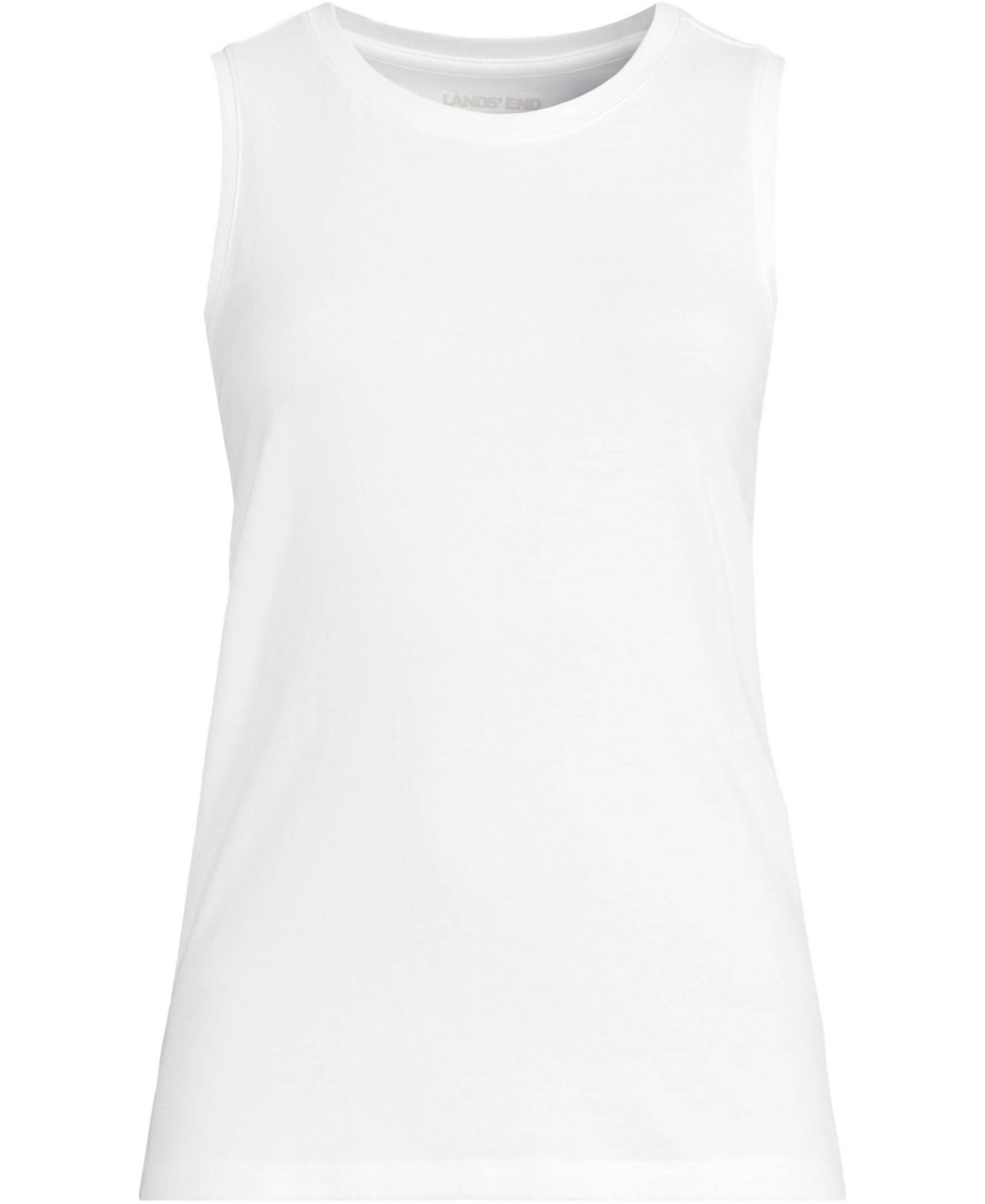 Women's Tall Supima Cotton Crew Neck Tank Top
