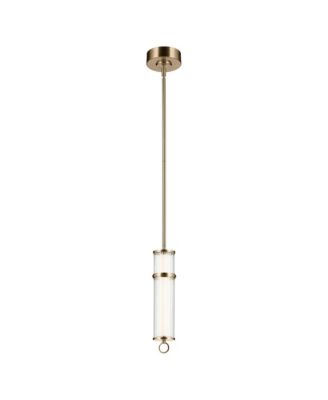 Riven 15.5 Inch LED 1 Light Pendant in Champagne