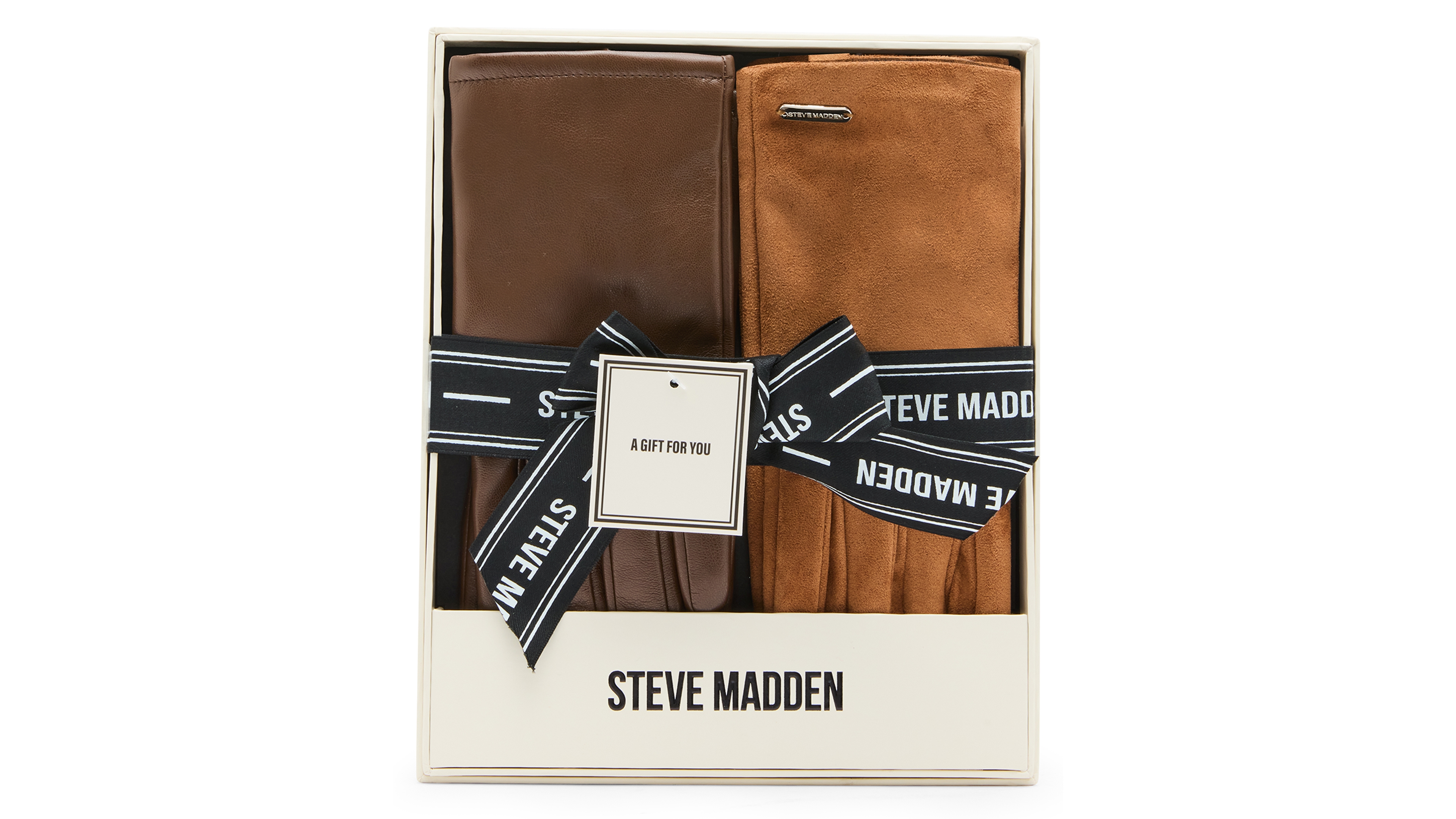 Steve Madden 2-Piece Trendy Gloves Set