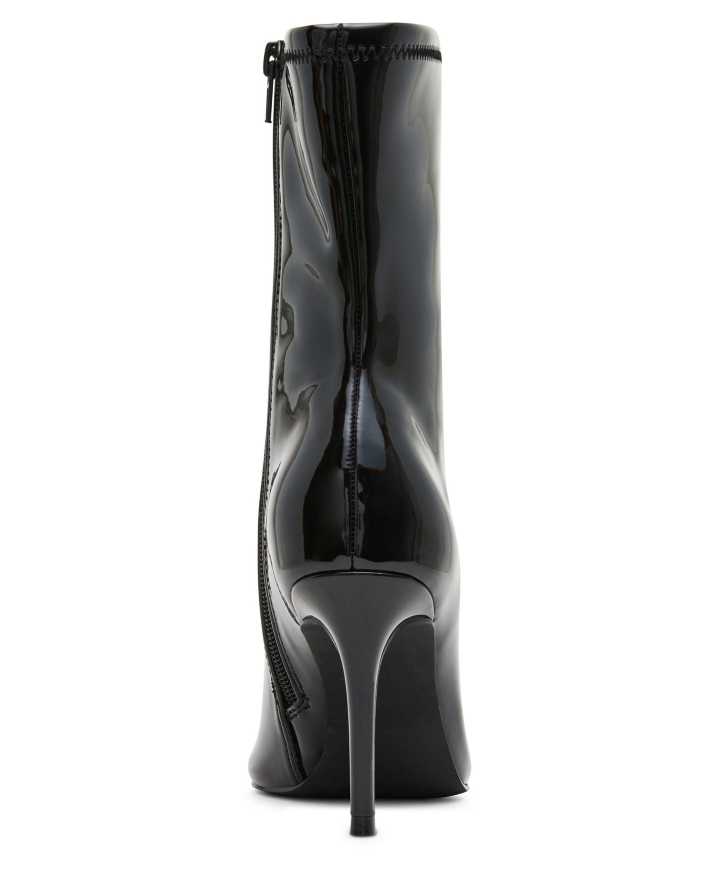 Женские ботинки Madden Girl Kraftt Stiletto Dress Booties, цвет: Чёрный лаковый — фото 3