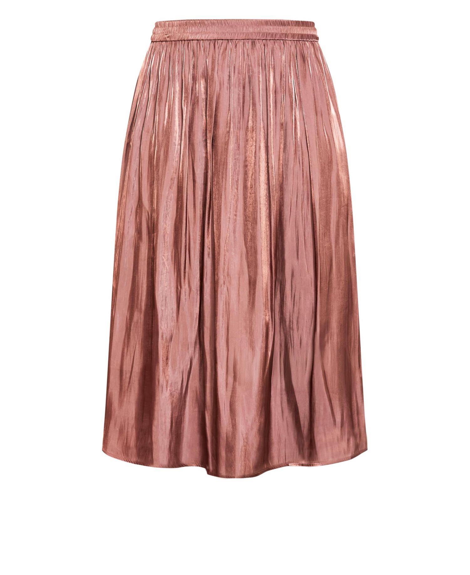 Plus Size Camilla High-Waisted A-Line Midi Skirt