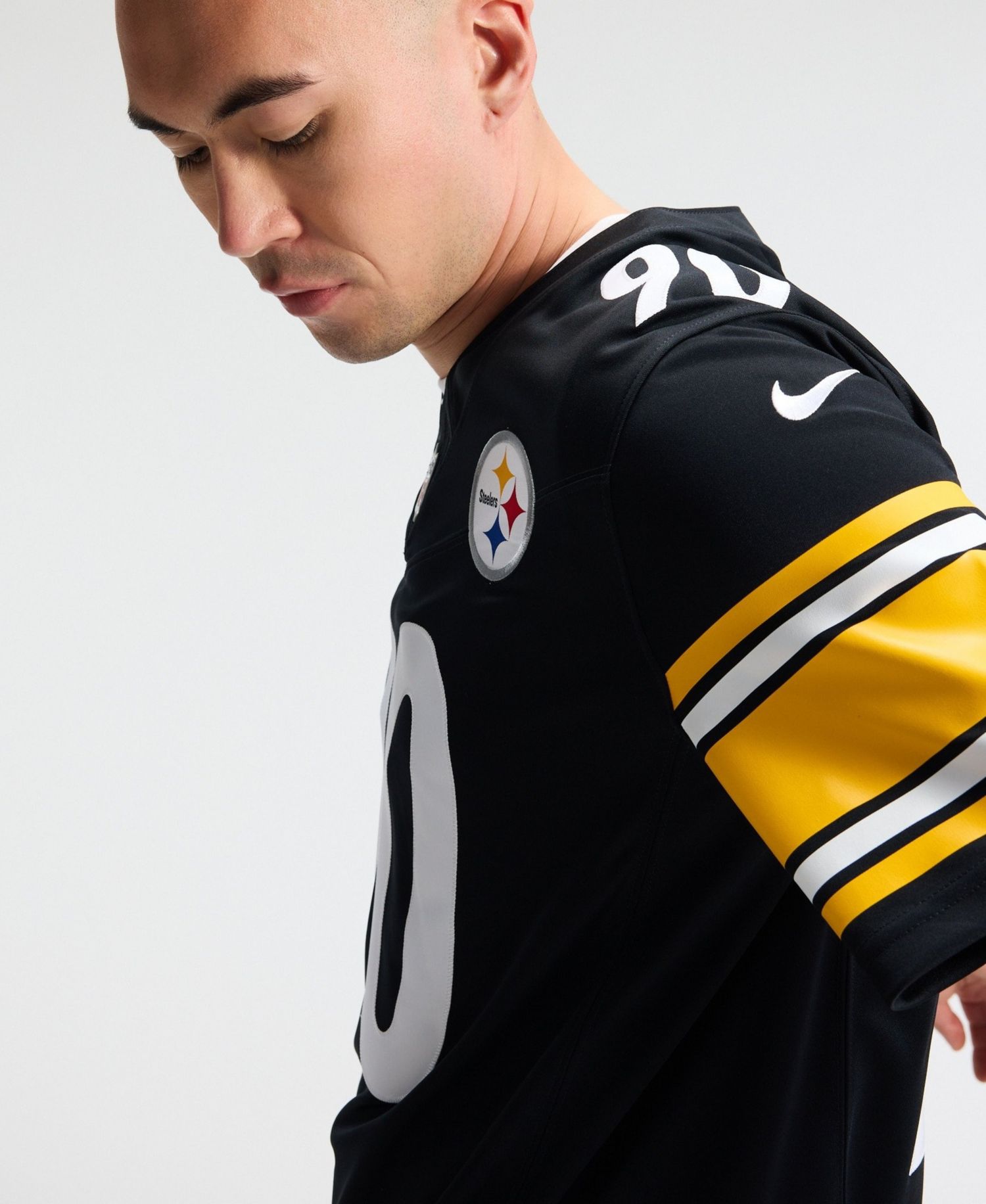 Men's T.J. Watt Black Pittsburgh Steelers Vapor F.U.S.E. Stitched Limited Jersey