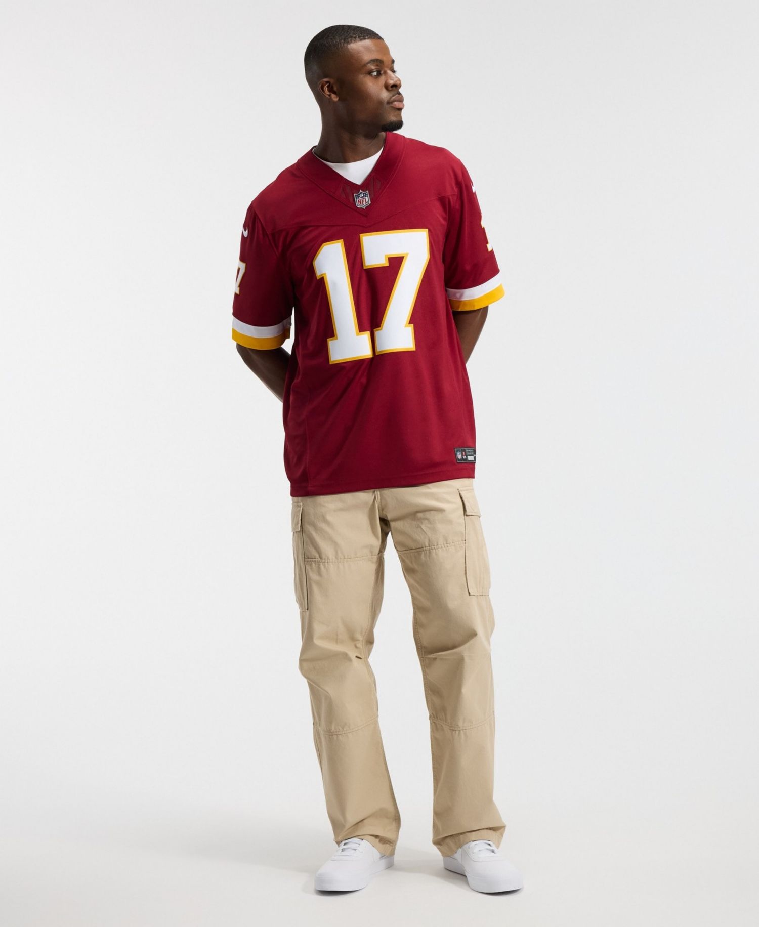 Men's Terry McLaurin Burgundy Washington Commanders Vapor F.U.S.E. Stitched Limited Jersey