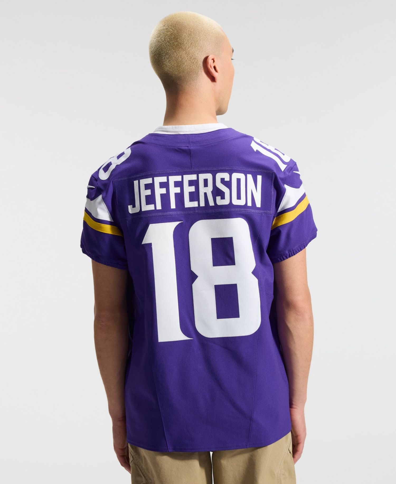 Men's Justin Jefferson Minnesota Vikings Alternate Vapor F.U.S.E. Elite Jersey