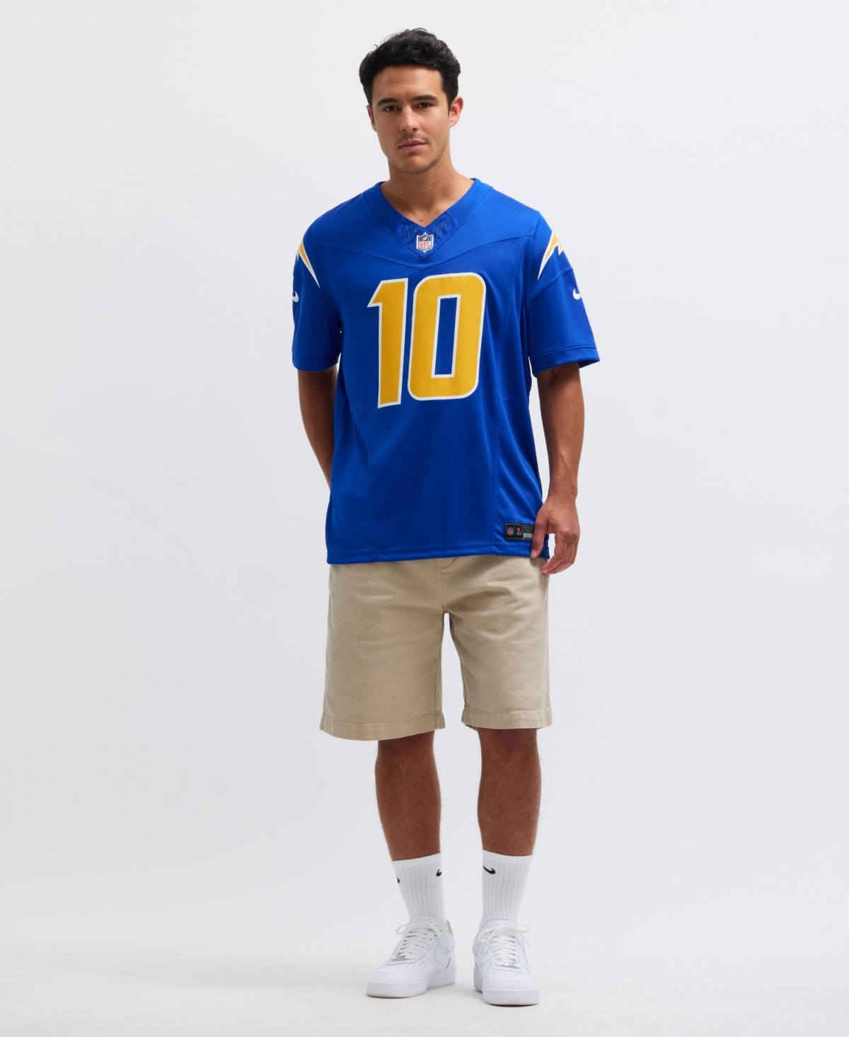 Nike Men's Justin Herbert Los Angeles Chargers Vapor F.u.s.e. Limited Jersey