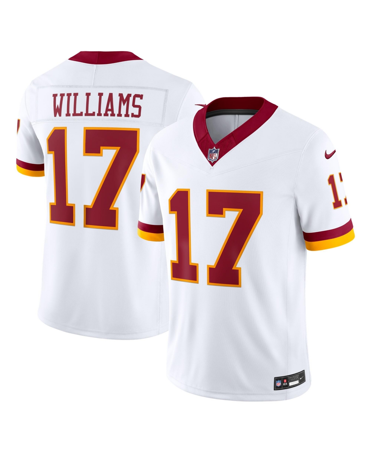 Nike Men's Doug Williams White Washington Commanders Vapor F.u.s.e. Stitched Retired Limited Jersey