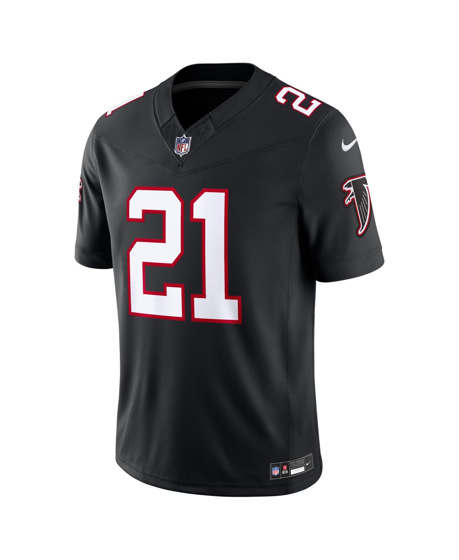 Men's Atlanta Falcons Deion Sanders Throwback Vapor F.U.S.E. Stitched Jersey