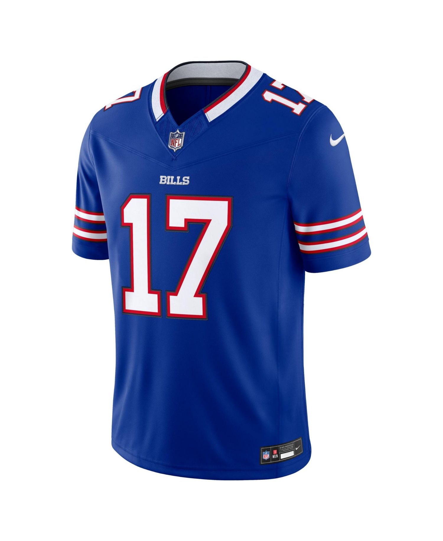 Men's Josh Allen Royal Buffalo Bills Vapor F.U.S.E. Stitched Limited Jersey