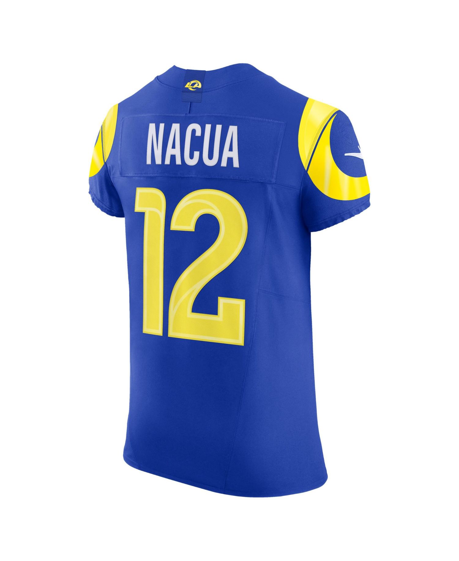 Men's Puka Nacua Royal Los Angeles Rams Team Vapor F.U.S.E. Elite Jersey