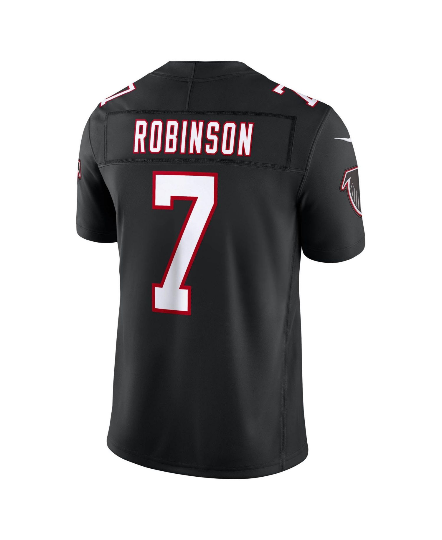 Men's Bijan Robinson Black Atlanta Falcons Alternate Throwback Vapor F.U.S.E. Stitched Limited Jersey