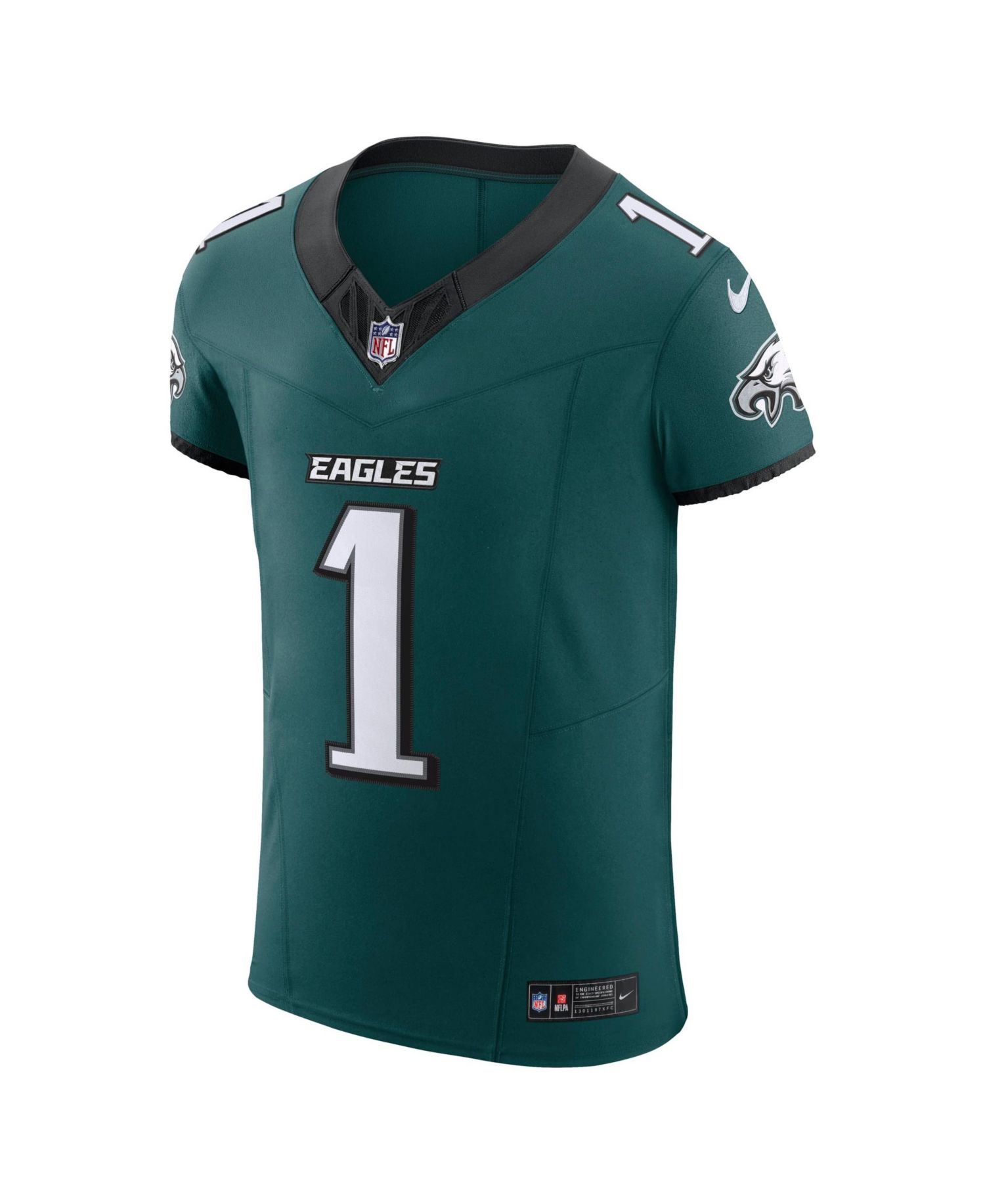Men's Jalen Hurts Midnight Green Philadelphia Eagles Team Vapor F.U.S.E. Elite Jersey