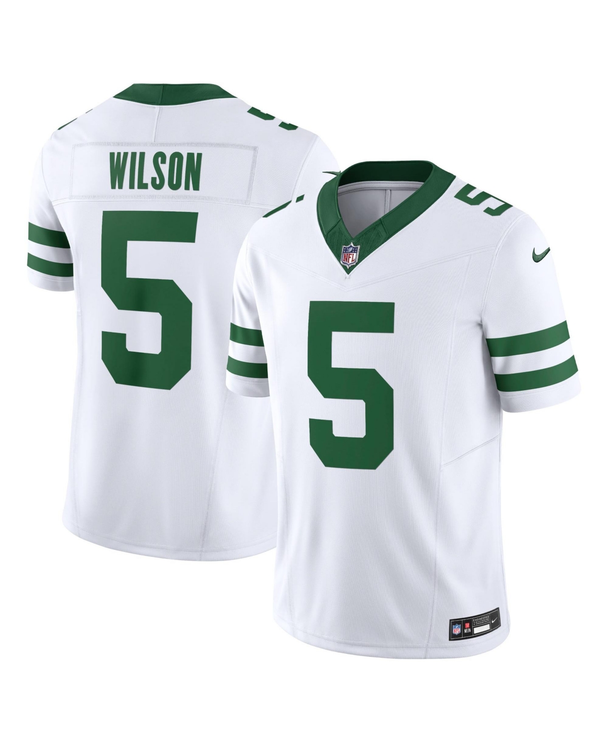 Nike Men's Garrett Wilson Legacy New York Jets Vapor F.u.s.e. Limited Jersey