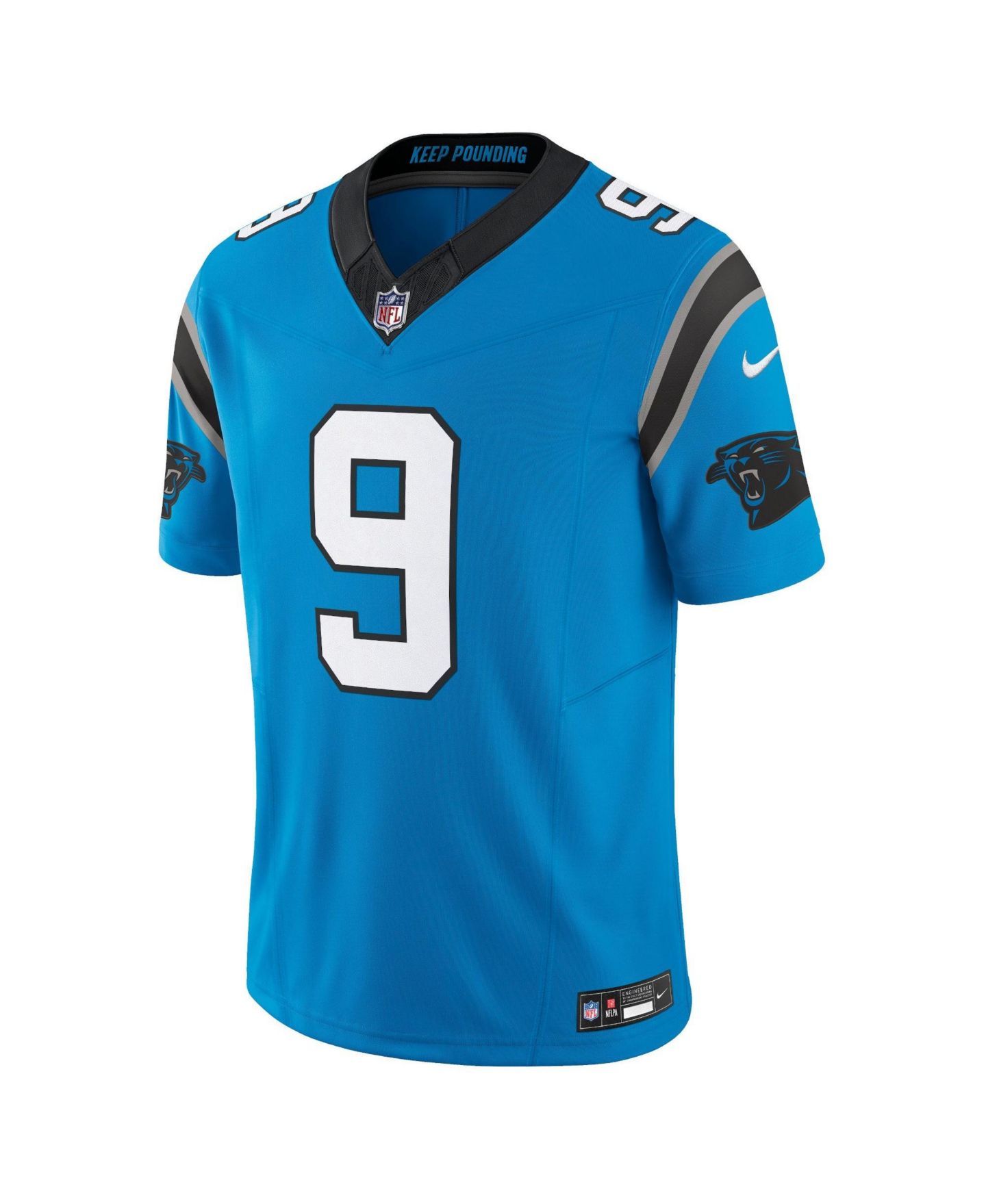Мужское джерси Nike Bryce Young Carolina Panthers Vapor F.U.S.E. Limited, цвет: Синий — фото 2