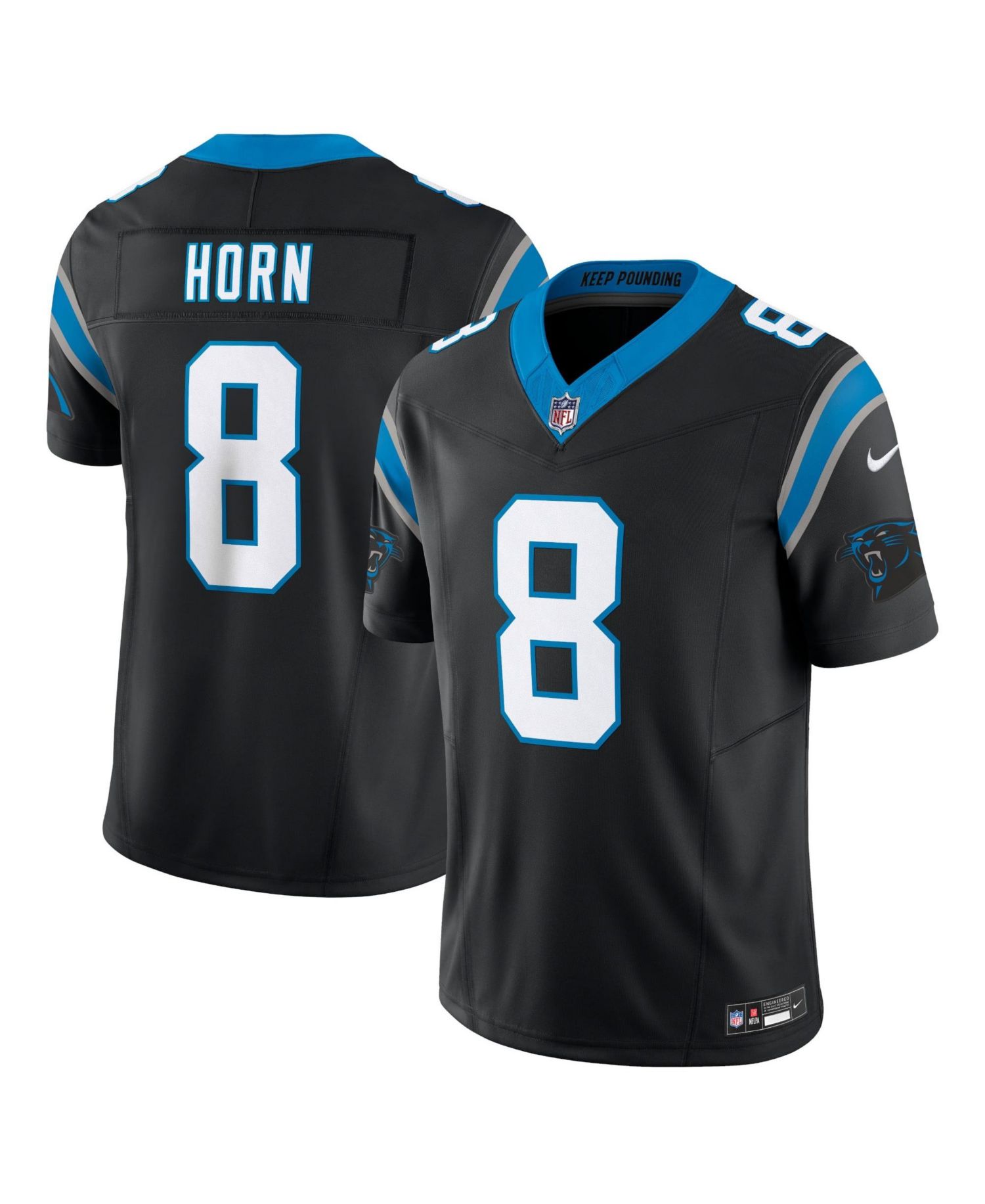 Men's Jaycee Horn Carolina Panthers Vapor F.U.S.E. Limited Jersey